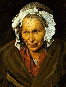 Theodore   Gericault Insane Woman oil painting reproduction